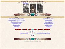 Tablet Screenshot of american-indians.net